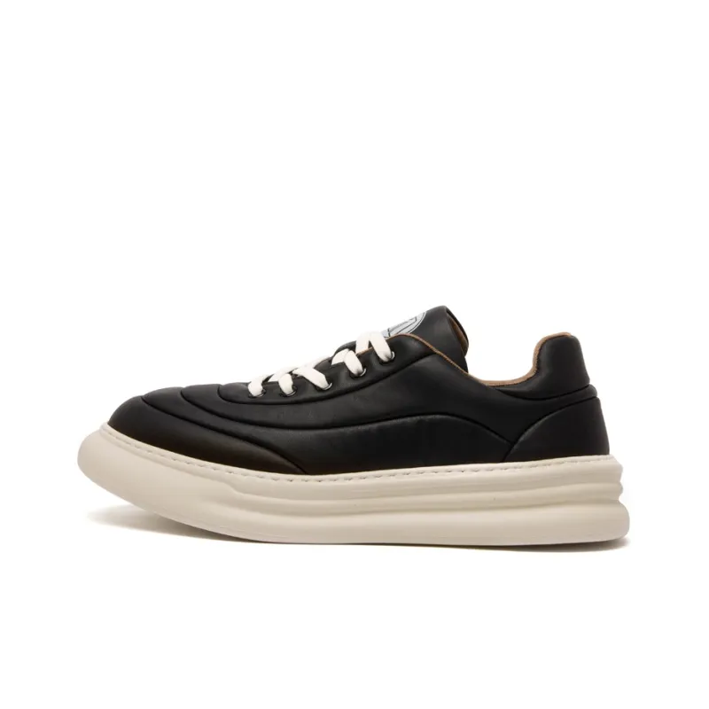 Anthony Miles Stylish Skateboarding Shoes Men's Black-0