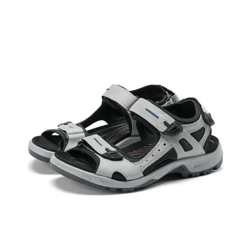 Ecco Off road Series Stylish Sandal Men's Concrete Gray-1