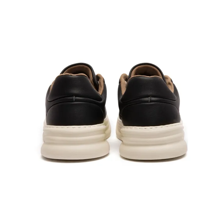Anthony Miles Stylish Skateboarding Shoes Men's Black-3