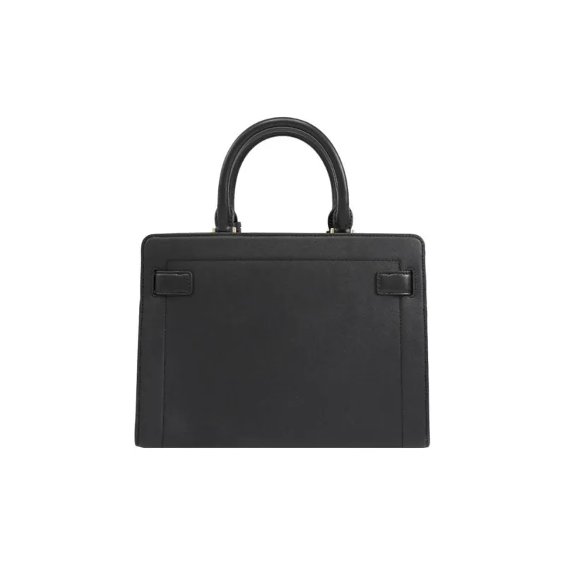 MICHAEL KORS Rayne Leather Shoulder Bag Crossbody Bag Handbag Medium Size Women's Pure Black-2