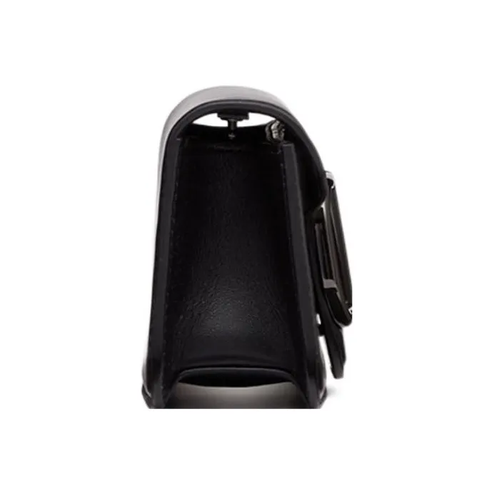Valentino Locò Calfskin Portable Crossbody Bag Shoulder Bag Small Size Women's Black-2