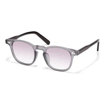 MUYKUY Plate Frame Square Sunglasses Unisex