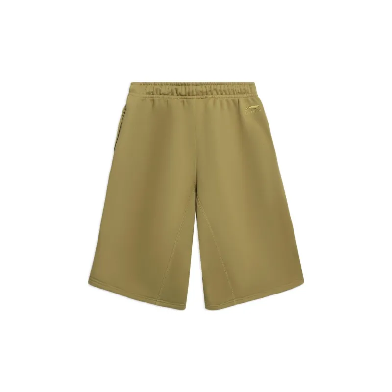 LiNing CF Sports Shorts Unisex Seed Ketone Umber-1