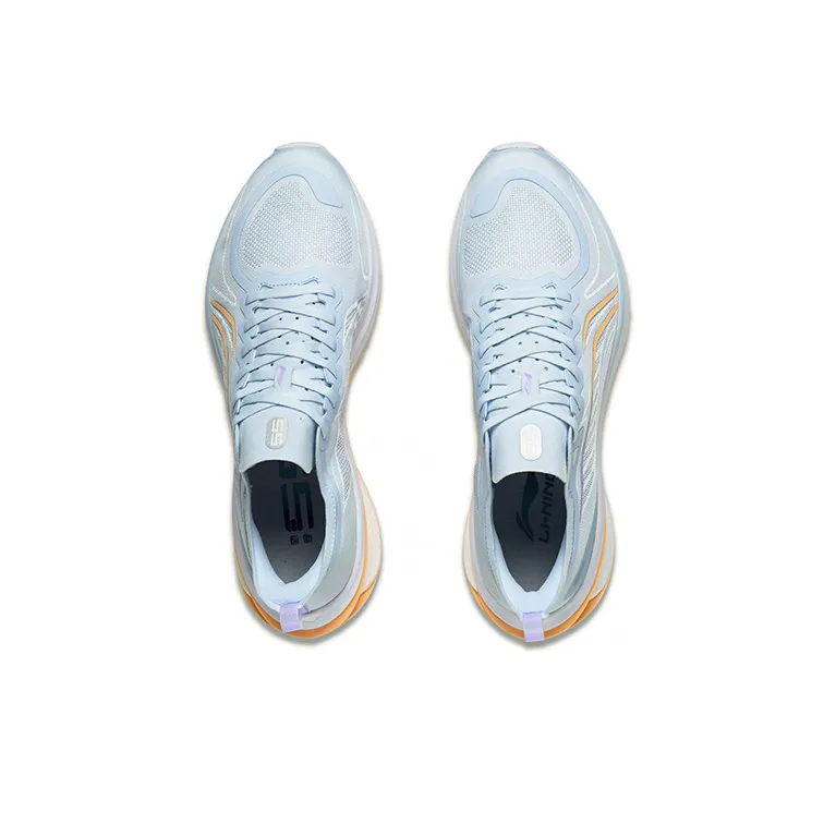 LiNing WuShi 5S 3.0 Anti Slip And Wear Resistant Breathable Low Top Running Shoes Men's Blue Orange-2