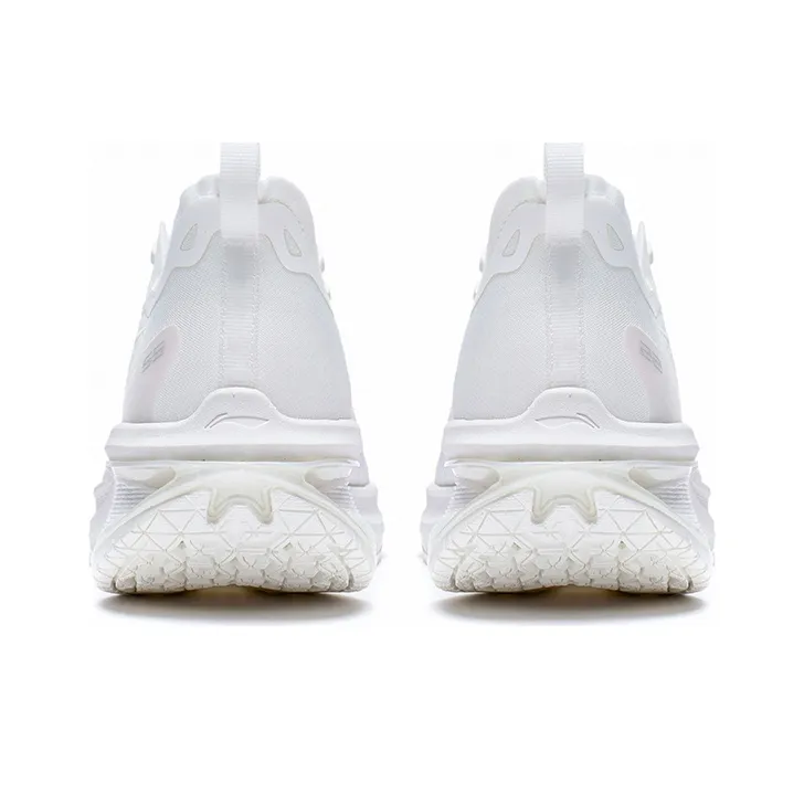 LiNing WuShi 5S 3.0 Anti Slip And Wear Resistant Breathable Low Top Running Shoes Women's Champagne White-3