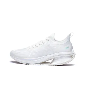 LiNing WuShi 5S 3.0 Anti Slip And Wear Resistant Breathable Low Top Running Shoes Women's Champagne White
