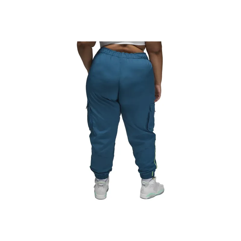 Jordan Sport Casual Pants Women's Peacock Green-1