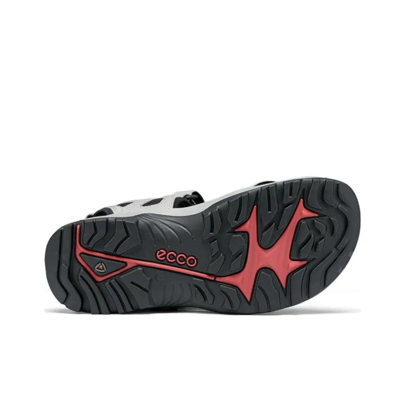Ecco Off road Series Stylish Sandal Men's Concrete Gray-4