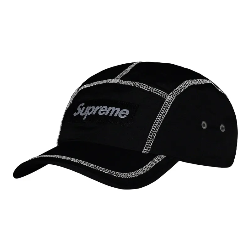 Supreme Reflective Stitch Camp Cap-16