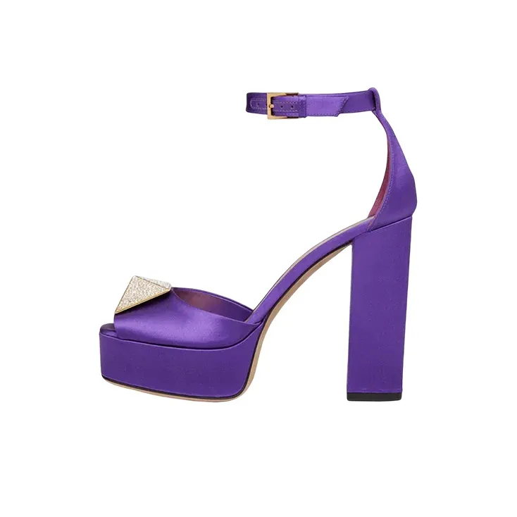 Valentino Garavani One Stud Pumps Purple Women's-0