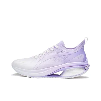 LiNing WuShi 5S 3.0 Anti Slip And Wear Resistant Breathable Low Top Running Shoes Women's Purple White