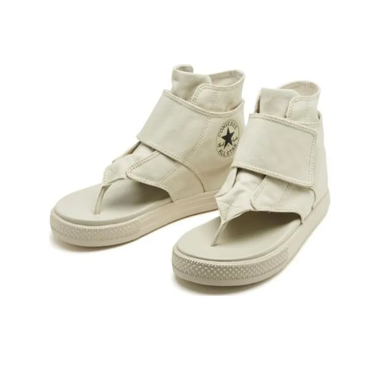 Converse All Star Light Thong V-1 Sports Sandals Women's Beige-2