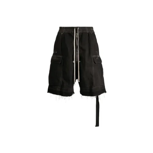 Rick Owens DRKSHDW Casual Shorts Men Black