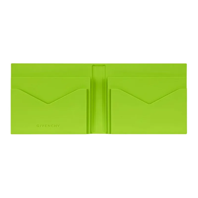 GIVENCHY Rubber Wallet Medium Size Men's Green-3
