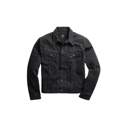 Polo Ralph Lauren Denim Jackets Men Black