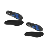 2 Pairs of Black High-Rebound Sports Cushioning Insoles