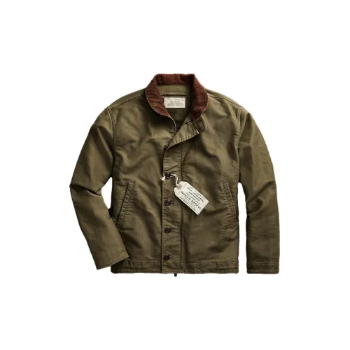 Polo Ralph Lauren Jackets Men Army Green