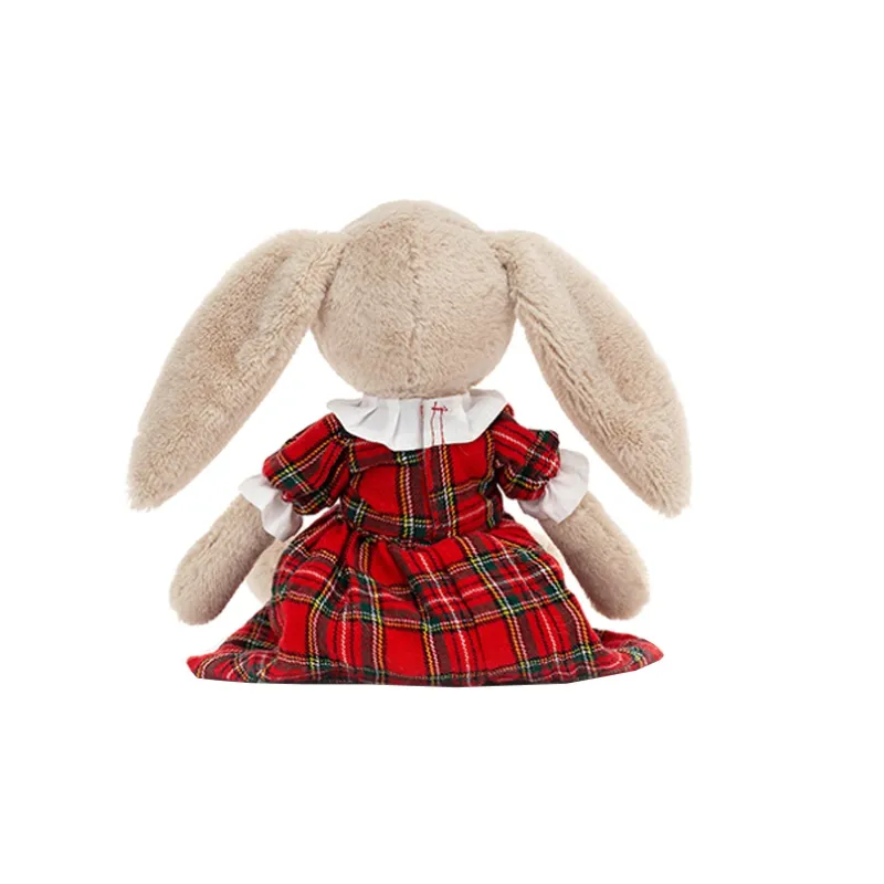 JELLYCAT Lottie Bunny Tartan Plush Toy-1