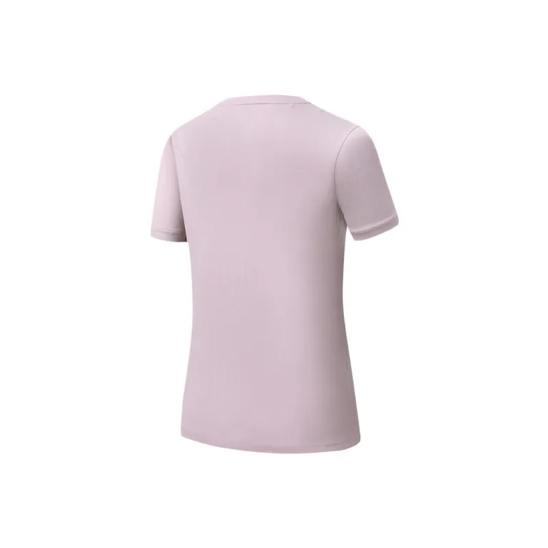FILA Set-in Sleeve T-Shirt Women's Mountain Berry Pink-1