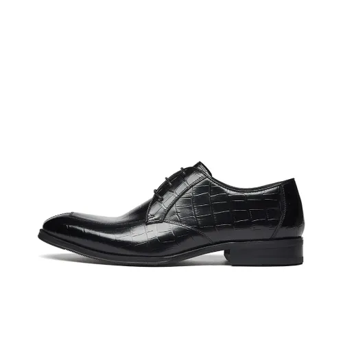 KANGNAI High Heels Womens Black/Earth Yellow Black