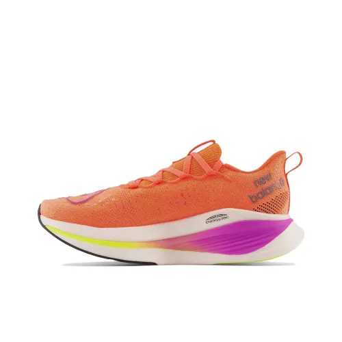 New Balance FuelCell SC Elite V3 Running Shoes Women's Low-Top Orange/White