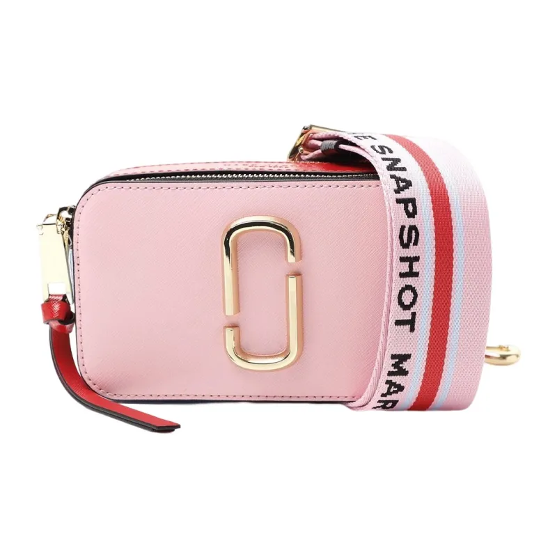 MARC JACOBS Snapshot Cow Leather Camera Bag Shoulder Bag Crossbody Bag Women's Pink-3