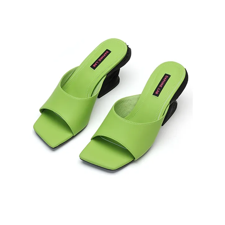 DAPHNE LAB Sugar free Series Abrasion Resistant Slide Slippers Women's-8