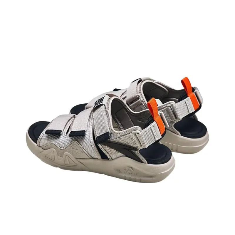 Anta Sports Sandals Men's Gray Orange-2