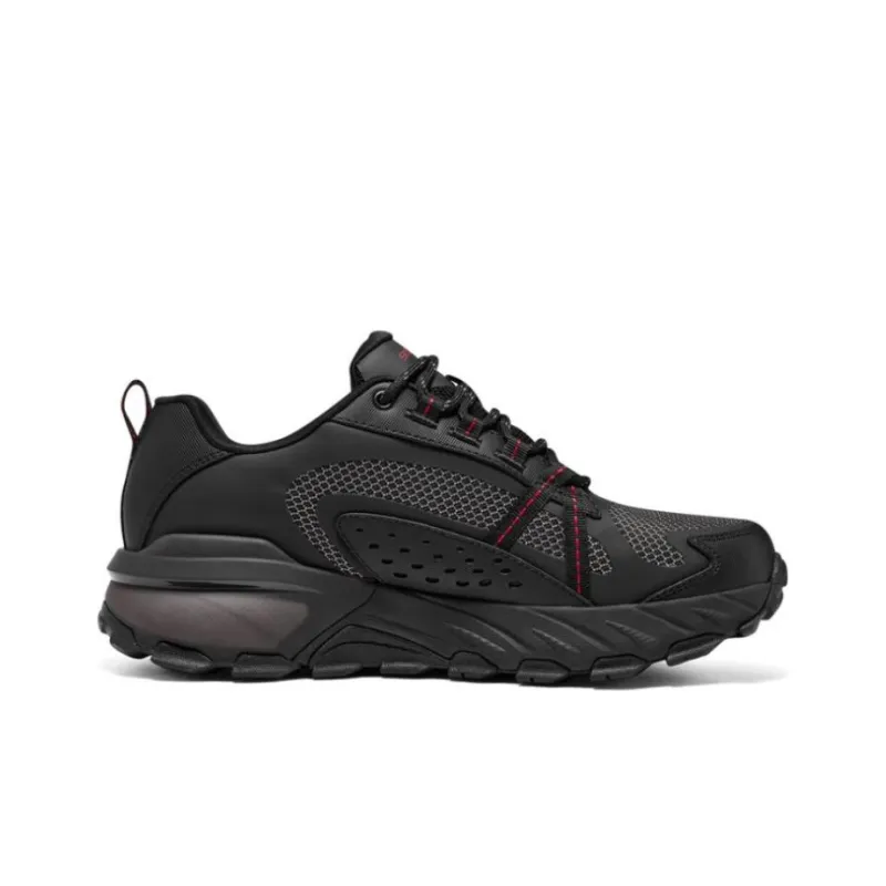 Skechers OUTDOOR Casual Shoes Men Low Top Black/Red/White/Yellow-1