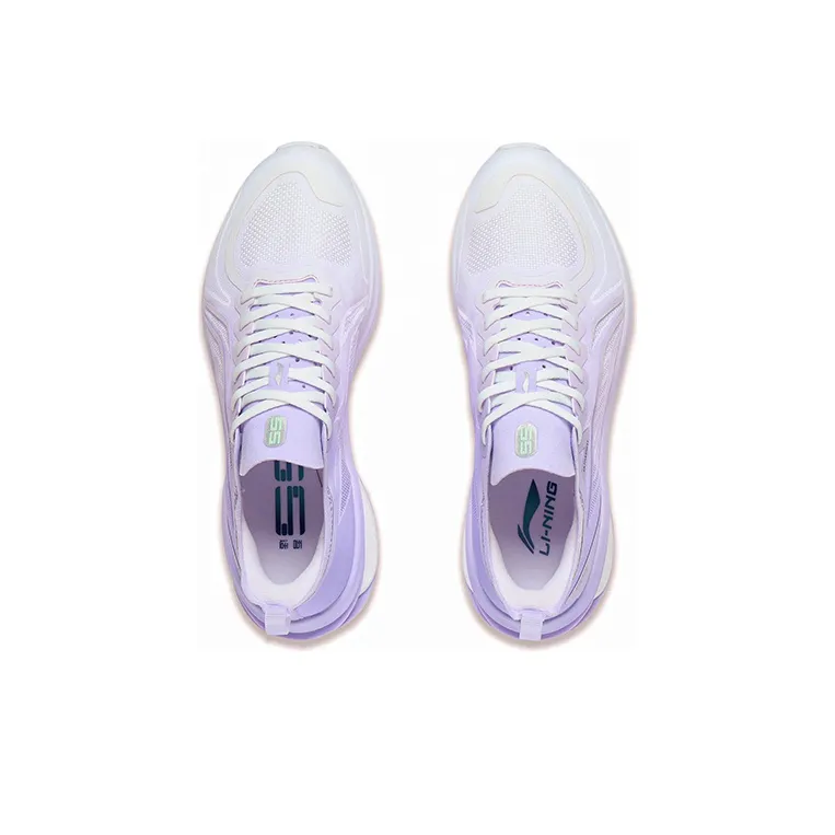LiNing WuShi 5S 3.0 Slip Resistant, Abrasion Resistant, Breathable Low Top Running Shoes Women's Purple White-2
