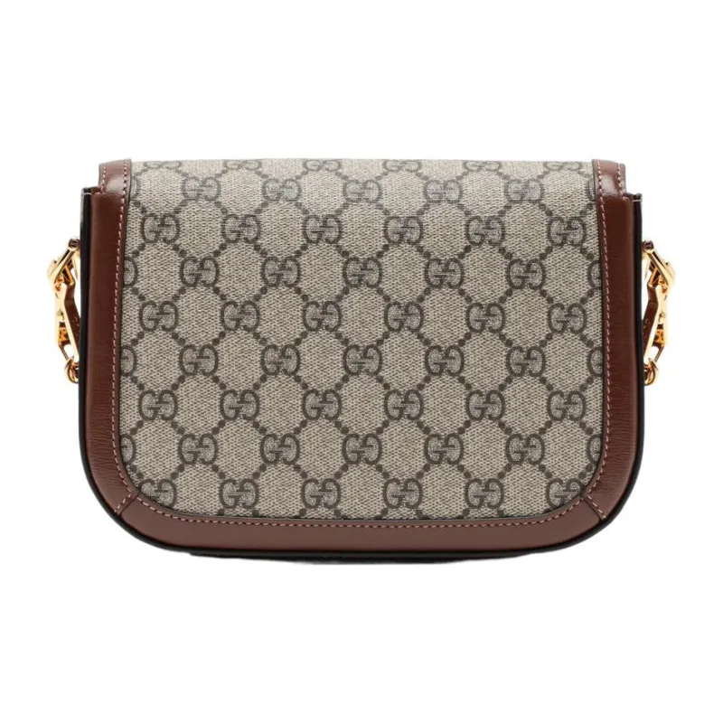 GUCCI Horsebit 1955 Mini Shoulder Bag Beige/Ebony-2