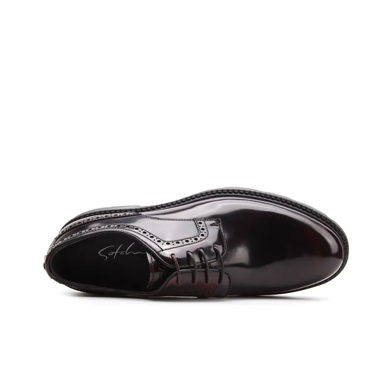 Satchi Men's Casual Shoes Men Low Top Burgundy-3