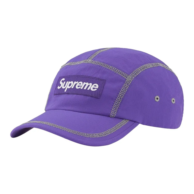 Supreme Reflective Stitch Camp Cap-8