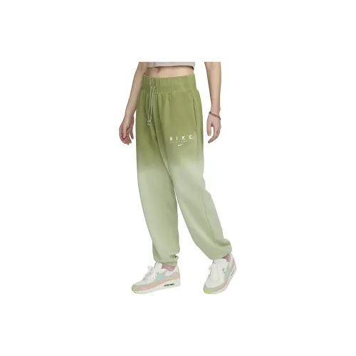 Nike Knitted Sweatpants Women's Emerald Green