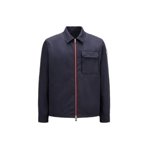 Moncler Jackets Men Navy