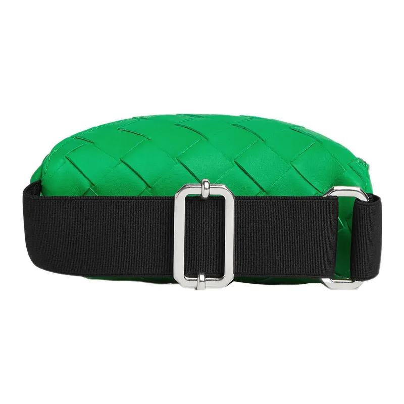 Bottega Veneta Cow Leather Clutch Wrist Bag Men's Parrot Green-2