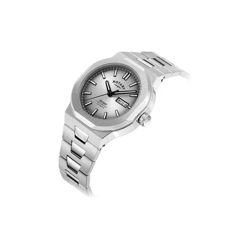 ROTARY Wrist Watch Mechanical Movement Black Dial Men's Watches-6