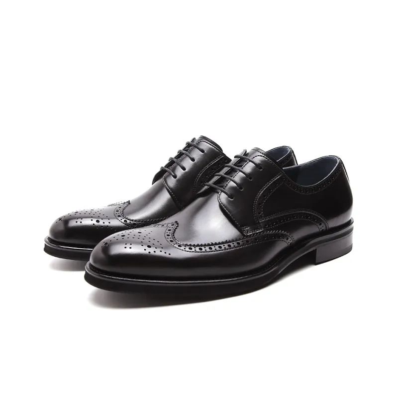 Satchi Dress Shoes Men Low Top Black-2