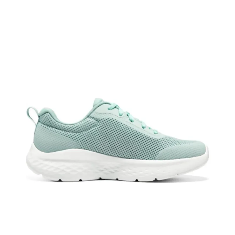 Skechers Go Run Lite Anti-Slip And Wear-Resistant Breathable Low-Top Running Shoes Women's Green-1