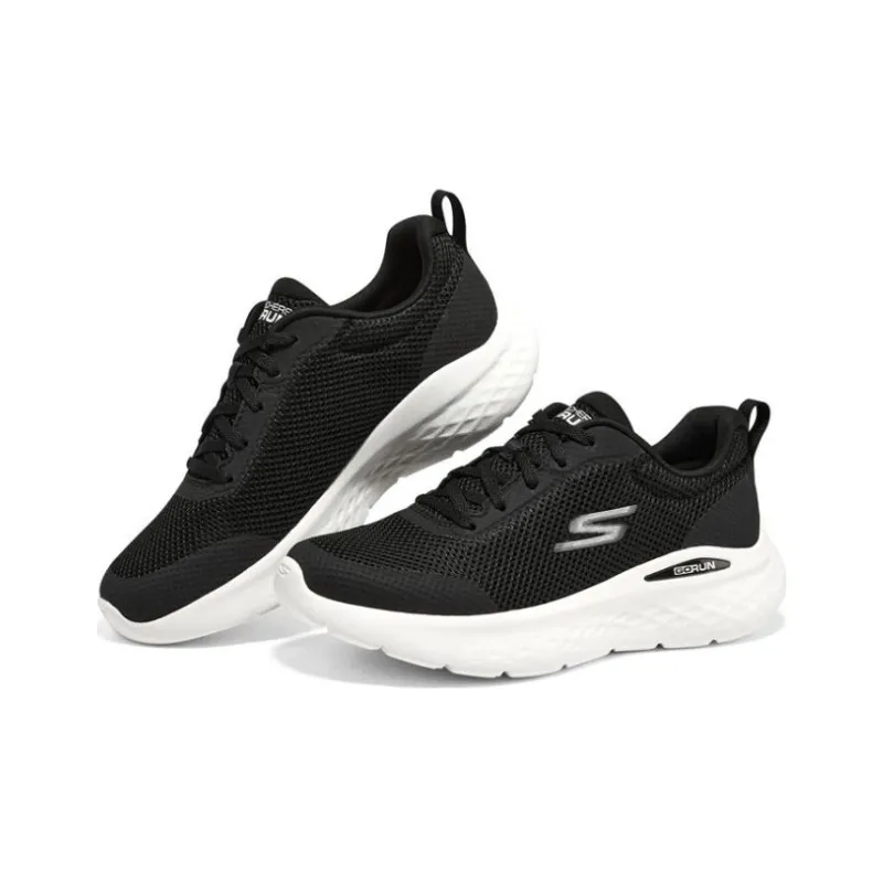 Skechers Go Run Lite Slip Resistant, Abrasion Resistant, Breathable Low Top Running Shoes Women's Black-2