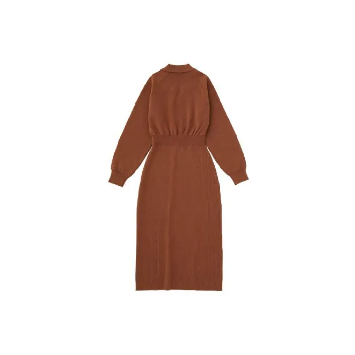 MOUSSY Long Sleeved Dresses Women's-1