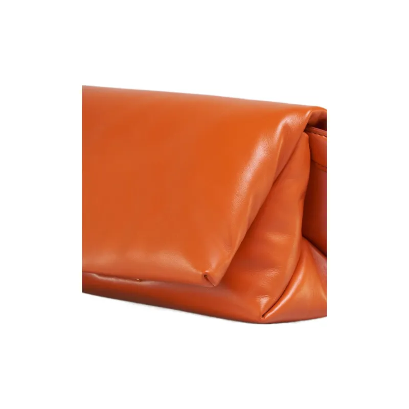 MARNI Padded Foldover Top Crossbody Bag-4
