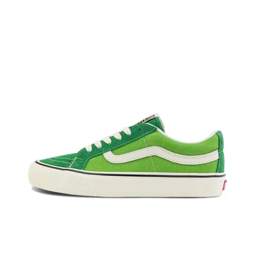 Vans SK8 Skateboard Shoes Unisex Low-Top Green/White