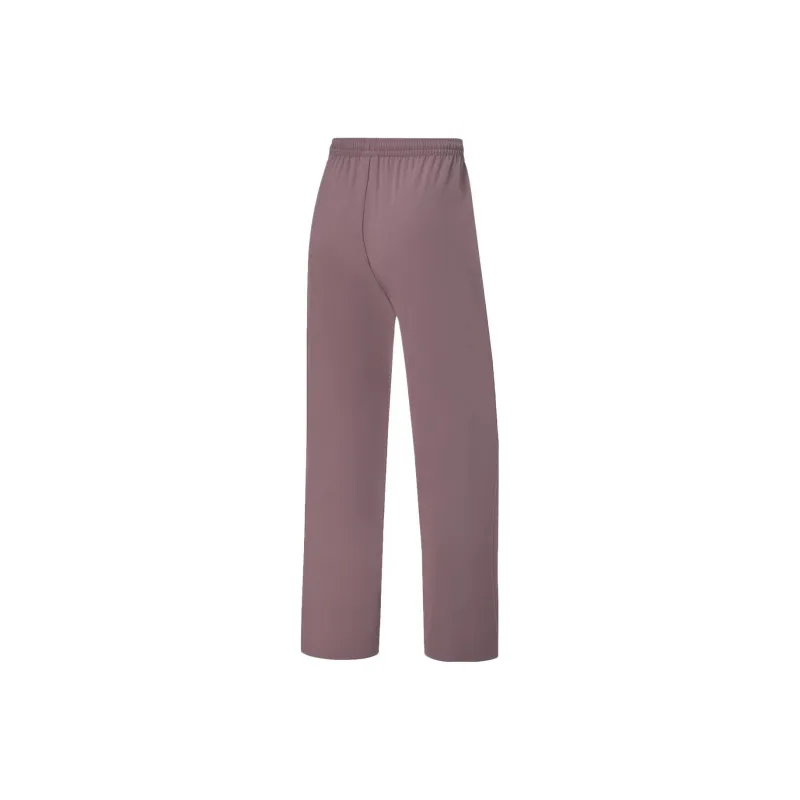 LiNing Fitness Series Casual Pants Women's Perilla Brown-1