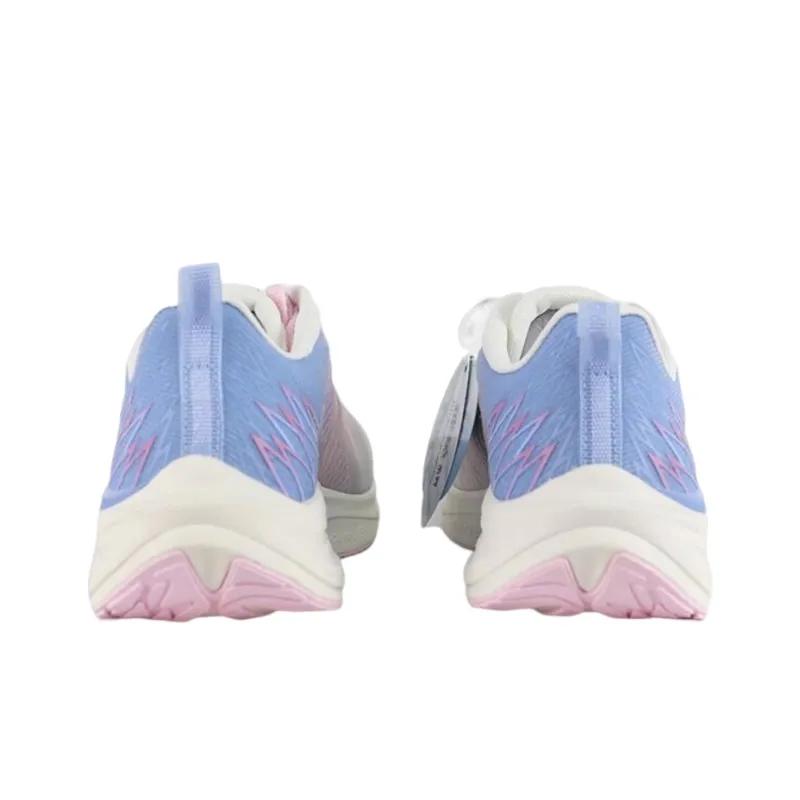 361° Flying Fish 3.0 Cushioning, Slip Resistant, And Abrasion Resistant Low Top Running Shoes Women's White Pink Blue-2
