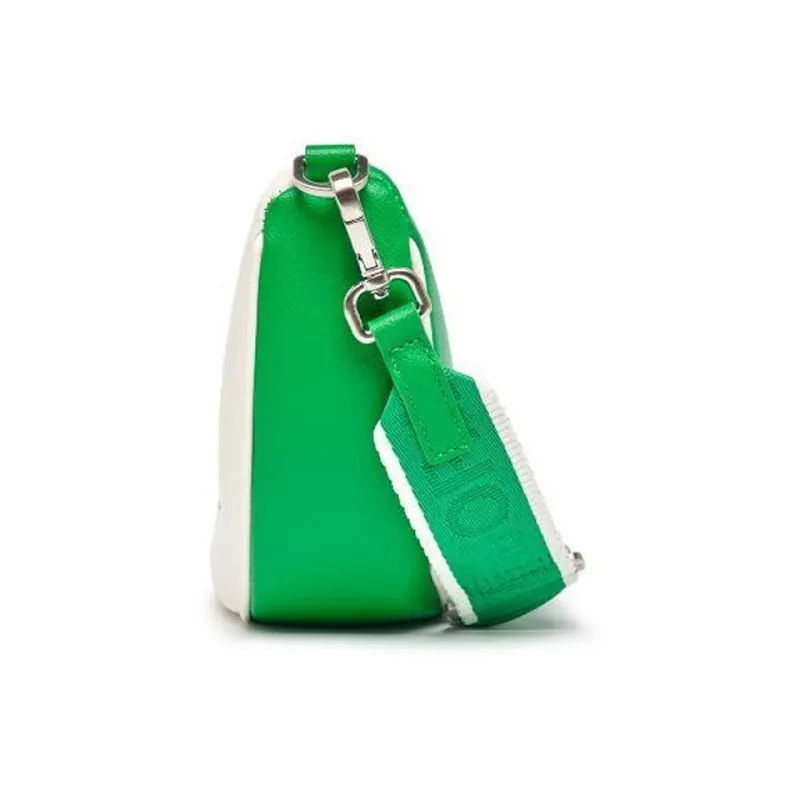 MLB Artificial Leather Polyester Dumpling Bag Shoulder Bag Crossbody Bag Regular Unisex Green White Multicolor-2