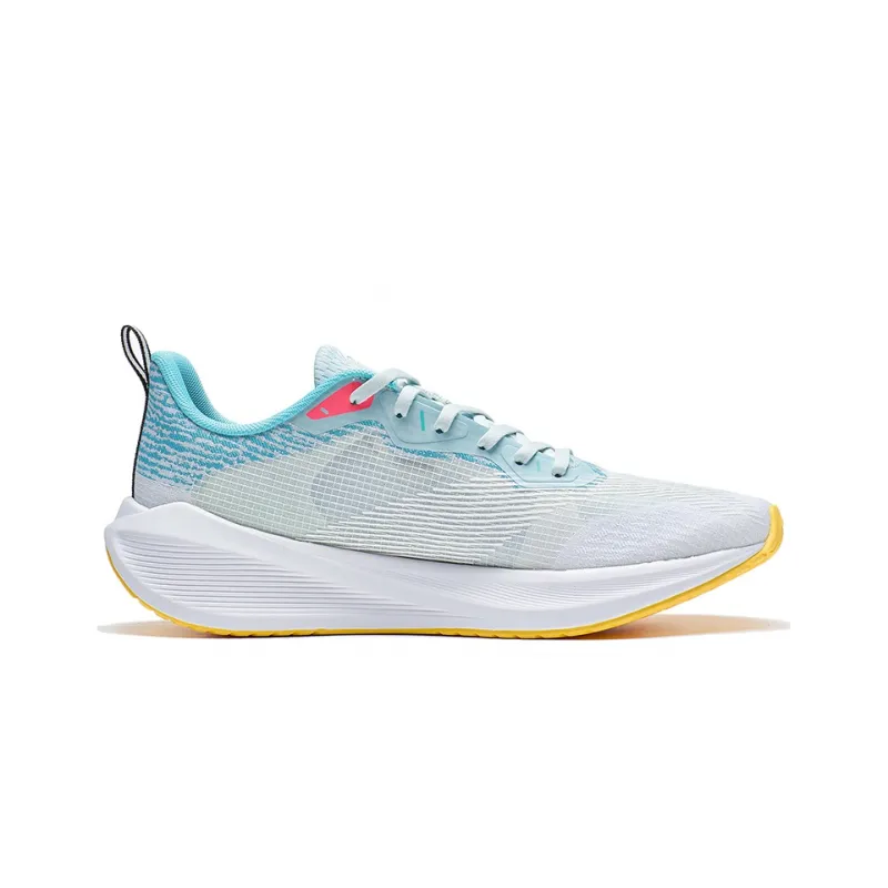 LiNing Shock Absorbers Slip Resistant, Abrasion Resistant, Breathable Low Top Casual Running Shoes Men's Blue-1