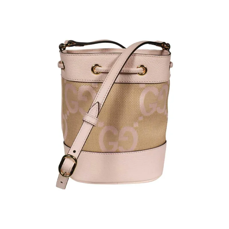 GUCCI Ophidia Canvas With Leather Bucket Bags Crossbody Bag, Shoulder Bag Women's-1