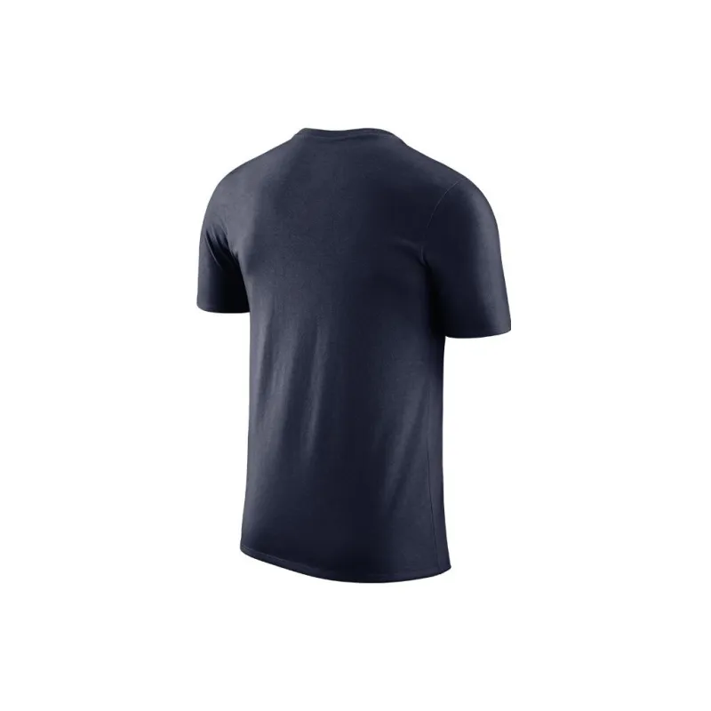 Nike T Shirts Men Navy Blue-1