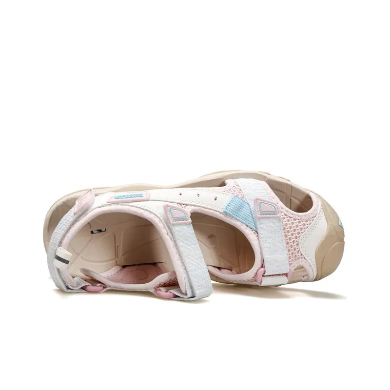 HUMTTO Beach River Trekking Shoes Sports Sandals Women's White Pink-2